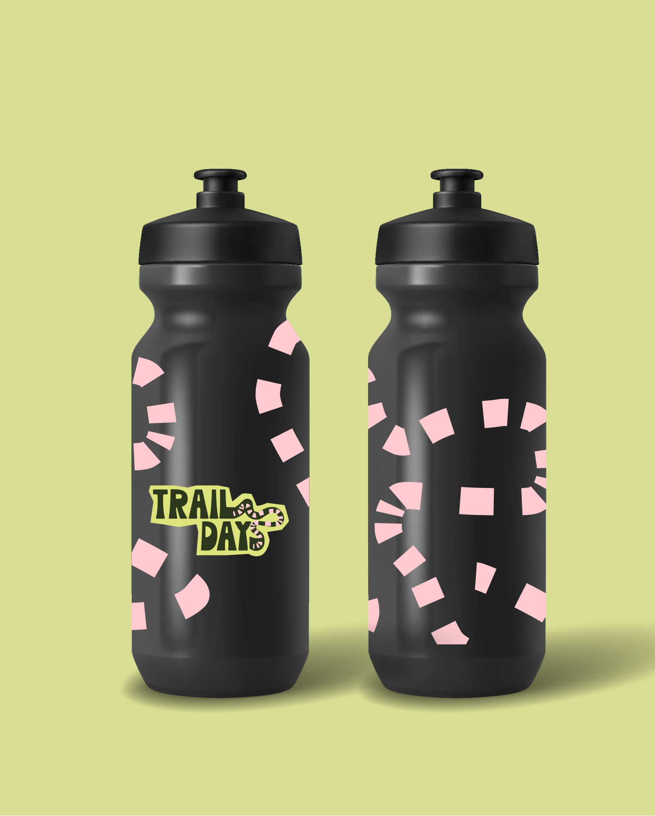 Trail Days, Trinkflaschen mit Trail Days Logo